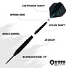 KOTO KOTO King Royal + KOTO Accessory Kit Steeltip Black 90 Pieces - Dartset