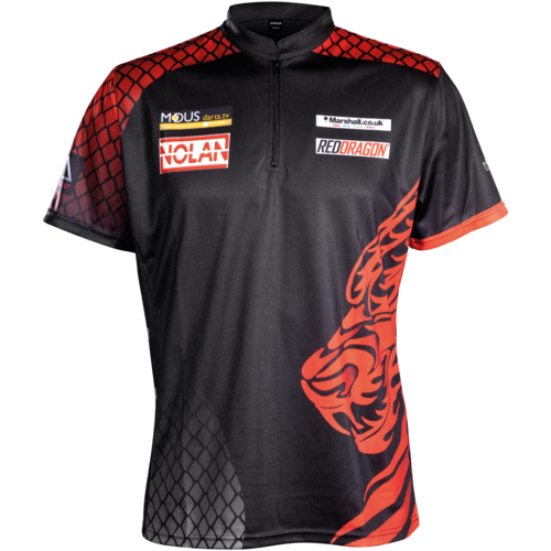 Red Dragon Red Dragon Jonny Clayton Dragon Tour Polo - Dart Shirt