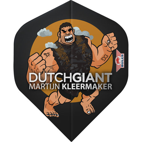 Bull's Bull's - Martijn Kleermaker Player 100 - Cartoon - Dart Flights