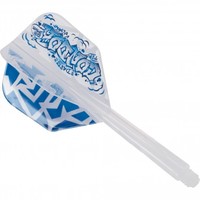 Condor Zero Stress Flight System - Small Graffiti White - Dart Flights Condor Condor Zero Stress Flight System - Small Graffiti White - Dart Flights