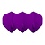 L-Style Champagne Flight EZ L1 Standard Deep Purple - Dart Flights