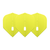 L-Style Champagne Kami L1 Pro Standard Neon Yellow - Dart Flights