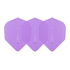 L-Style L-Style Champagne Flight EZ L3 Shape Clear Purple - Dart Flights