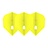 L-Style Champagne Flight L3 Shape Solid Yellow - Dart Flights