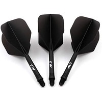 Cuesoul - Tero Flight System AK5 Rost Standaard - Black - Dart Flights CUESOUL Cuesoul - Tero Flight System AK5 Rost Standaard - Black - Dart Flights