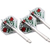 CUESOUL Cuesoul - Tero Flight System AK5 Rost Standaard - White Rose Skule - Dart Flights