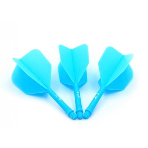 CUESOUL Cuesoul - Tero Flight System AK5 Rost Big Wing - Blue - Dart Flights