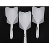 CUESOUL Cuesoul - Tero Flight System AK5 Rost Big Wing - Clear White - Dart Flights