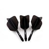 CUESOUL Cuesoul - Tero Flight System AK5 Rost Big Wing - Black - Dart Flights