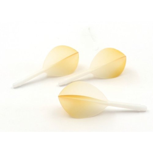 CUESOUL Cuesoul - Tero Flight System AK5 Rost Teardrop - Gradient Yellow - Dart Flights