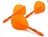 Cuesoul - Tero Flight System AK5 Rost Teardrop - Orange - Dart Flights