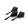 CUESOUL Cuesoul - Tero Flight System AK5 Rost Diamond - Black - Dart Flights