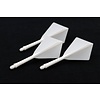 CUESOUL Cuesoul - Tero Flight System AK5 Rost Diamond - White - Dart Flights