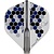 Cosmo Darts - Fit Flight AIR Geometric Honeycomb Standard - Clear Black - Dart Flights