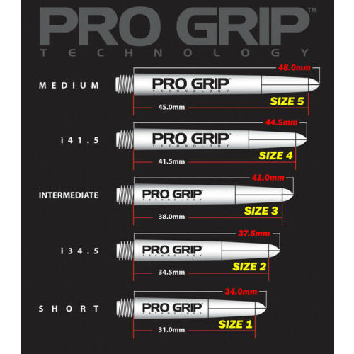Target Target Pro Grip Shaft Sera Black & Aqua - Dart Shafts