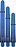 Target Pro Grip Shaft Sera Black & Blue - Dart Shafts