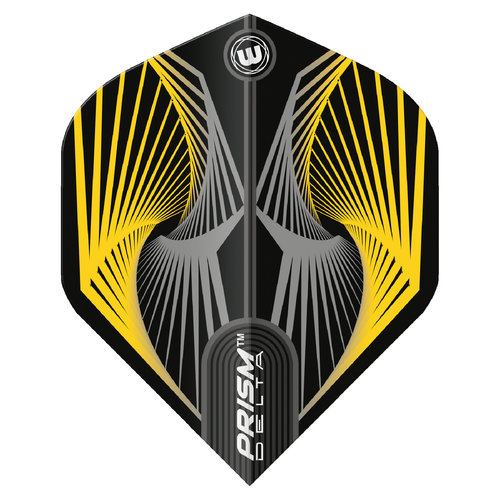 Winmau Winmau Prism Delta Wave Yellow & Grey - Dart Flights