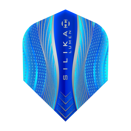 Harrows Harrows Silika Lumen Round NO6 Blue Tough Crystalline Coated - Dart Flights