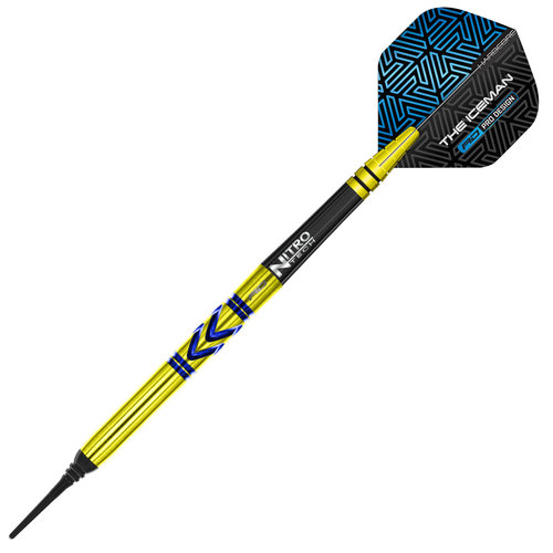 Red Dragon Red Dragon Gerwyn Price Avalanche-Pro Gold 90% Soft Tip - Dartpijlen