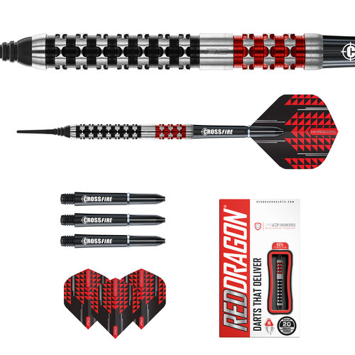 Red Dragon Red Dragon Crossfire 90% Soft Tip - Dartpijlen