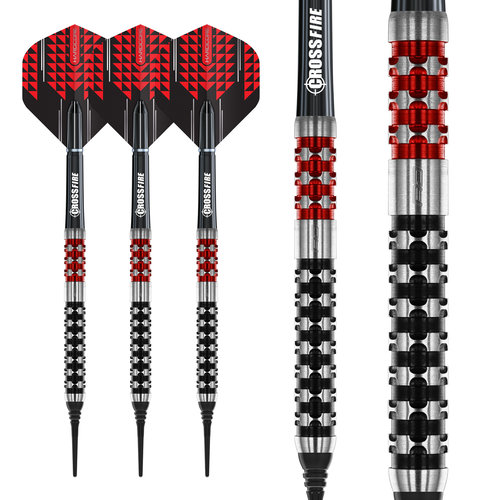 Red Dragon Red Dragon Crossfire 90% Soft Tip - Dartpijlen