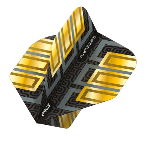 Red Dragon Red Dragon Hardcore Premium Gold & Black Block - Dart Flights