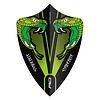 Red Dragon Red Dragon Peter Wright Hardcore Snakebite Freestyle Transparent Green - Dart Flights