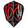 Red Dragon Red Dragon Jonny Clayton V-Standard Black & Red Tribal - Dart Flights