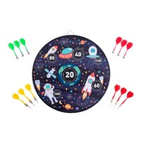 Dubbelzijdig Magnetic/Paper Space Kinder Dartboard