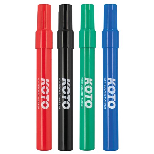 KOTO KOTO Whiteboard Marker Colors 4pcs