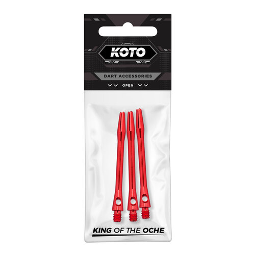 KOTO KOTO King Grip Aluminium Red - Dart Shafts