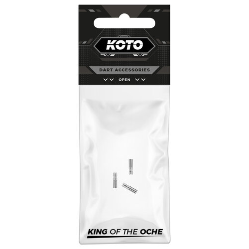 KOTO KOTO Aluminium Dart Flight Protector Silver