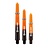 KOTO King Grip Colors Orange Black - Dart Shafts