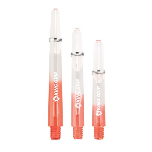 KOTO KOTO King Grip Colors Red Clear - Dart Shafts