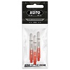 KOTO KOTO King Grip Colors Red Clear - Dart Shafts