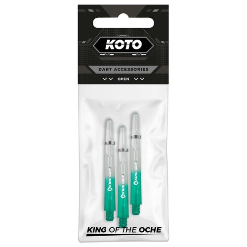 KOTO KOTO King Grip Colors Jade Clear - Dart Shafts