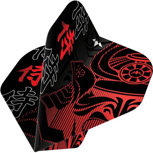 Mission Mission Samurai II NO2 - Rood - Dart Flights