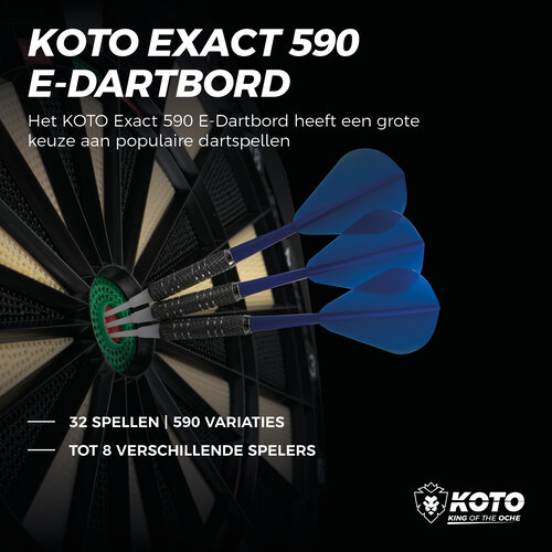 KOTO KOTO Exact 590 Elektronisch Dartbord