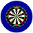 KOTO King Pro + Dartbord Surround Blue - Dartset