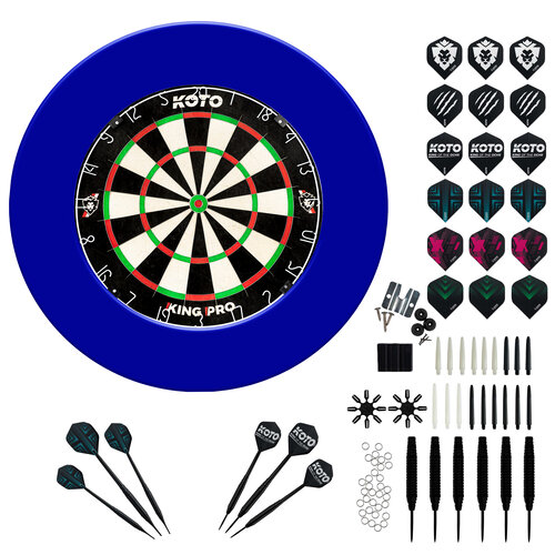 KOTO KOTO King Pro + Surround + KOTO Accessory Kit Steeltip Blue 90 Pieces - Dartset