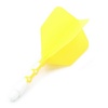 CUESOUL Cuesoul - ROST T19 Integrated Dart Flights - Big Wing - Yellow White