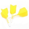 CUESOUL Cuesoul - ROST T19 Integrated Dart Flights - Big Wing - Yellow White