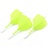 Cuesoul - ROST T19 Integrated Dart Flights - Big Wing - Green White