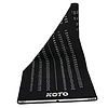 KOTO KOTO Carpet Checkout Dartmat 237 x 80 cm