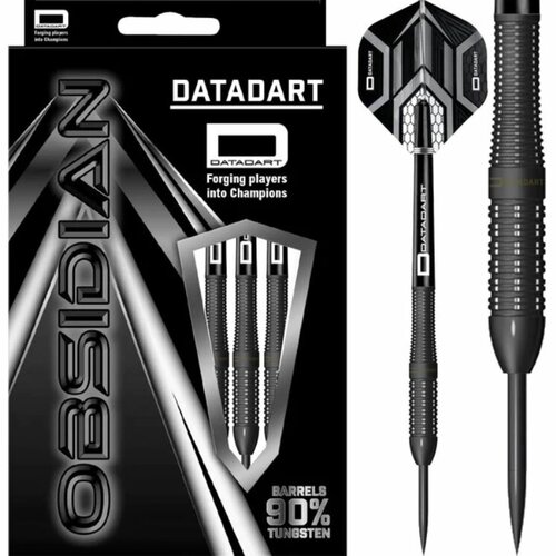 DATADART Datadart Obsidian Concave Rear Black PVD 90% - Dartpijlen