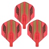 CUESOUL Cuesoul - Tero Flight System AK4 Golden Pattern - Red Standard - Dart Flights