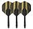 Cuesoul - Tero Flight System AK5 Rost Golden Pattern - Black Standard - Dart Flights