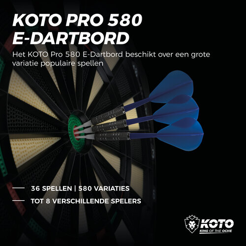 KOTO KOTO Pro 580 Elektronisch Dartbord