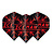 Red Dragon Gerwyn Price Red Hardcore Premium Standard - Dart Flights