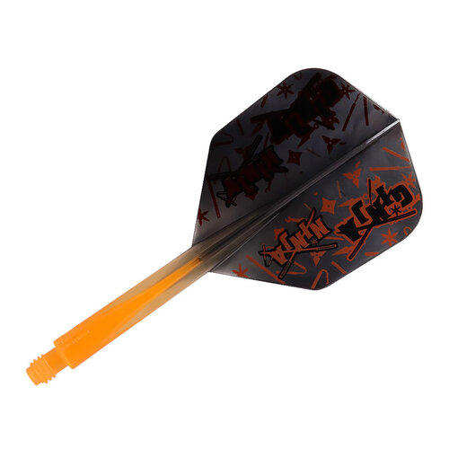 Condor Condor Axe - Matt Campbell Ginja Ninja Small - Black & Orange - Dart Flights